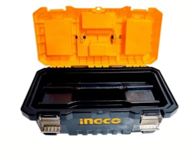 Ingco Plastic Tool Bag 17 Inch - Model PBX1702 With Metal Lock