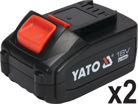 ANGLE GRINDER SET 18V  125MM( 2 X3.0AH) YATO