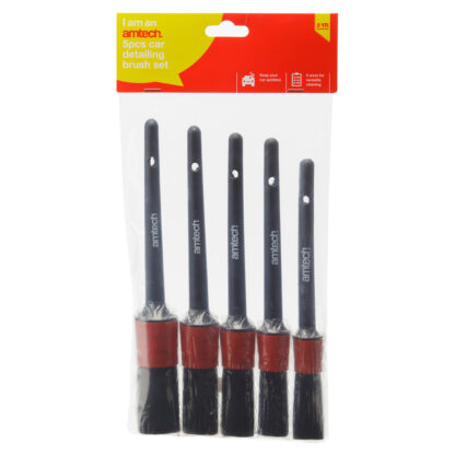 Car Detailing Brush Set (5pc) Amtech