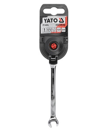 Flexible Ratchet Combination Wrench 8mm YATO