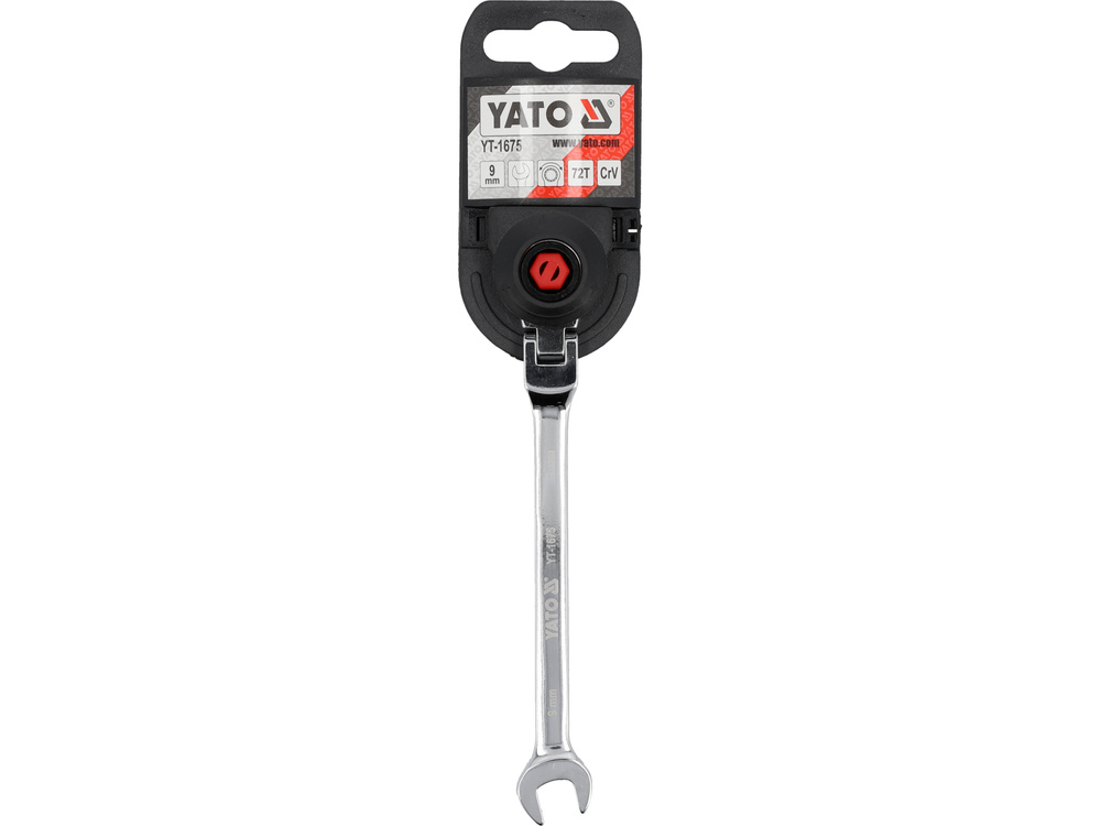 Flexible Ratchet Combination Wrench 9 Mm YATO