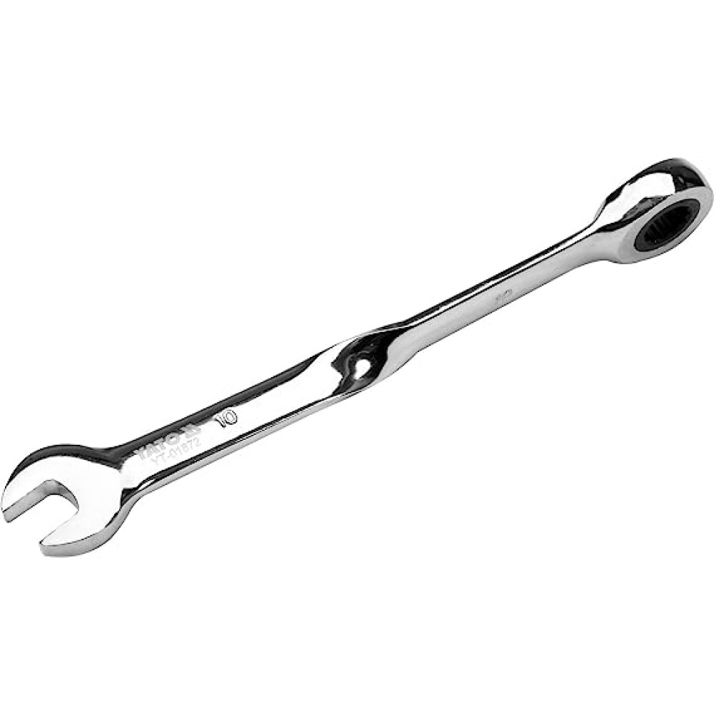 X Handle Combination Ratchet Wrench 10 Mm YATO