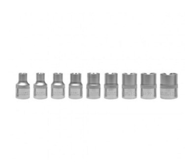 TORX SOCKETS 1/2" CR-V E10-E24 9PCS YATO