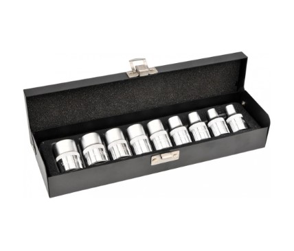 TORX SOCKETS 1/2" CR-V E10-E24 9PCS YATO