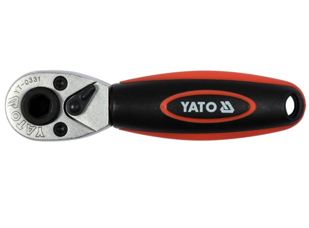 RATCHET HANDLE 1/4" 105MM FOR SOCKETS AND BITS YATO