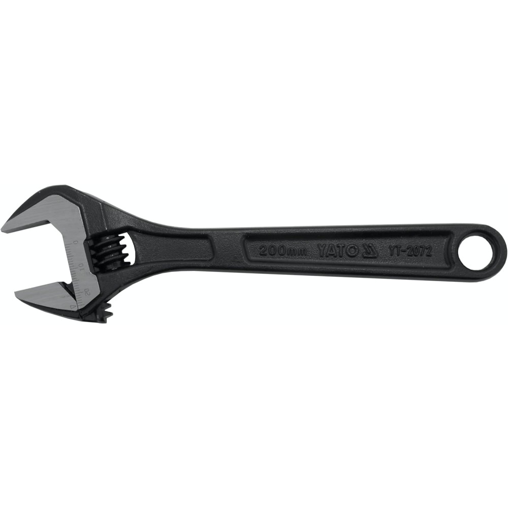 ADJUSTABLE WRENCH 8" (200 MM) YATO