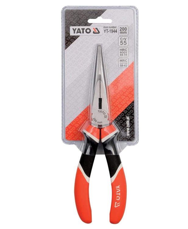 LONG NOSE PLIERS 8" YATO