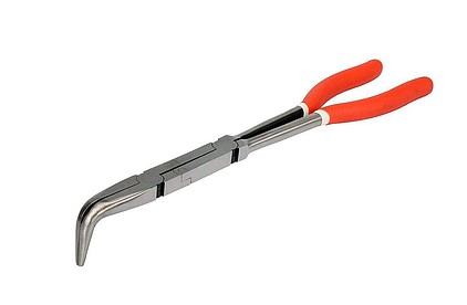 Double Joint Bent Nose Pliers , 90º - 340mm -13" YATO