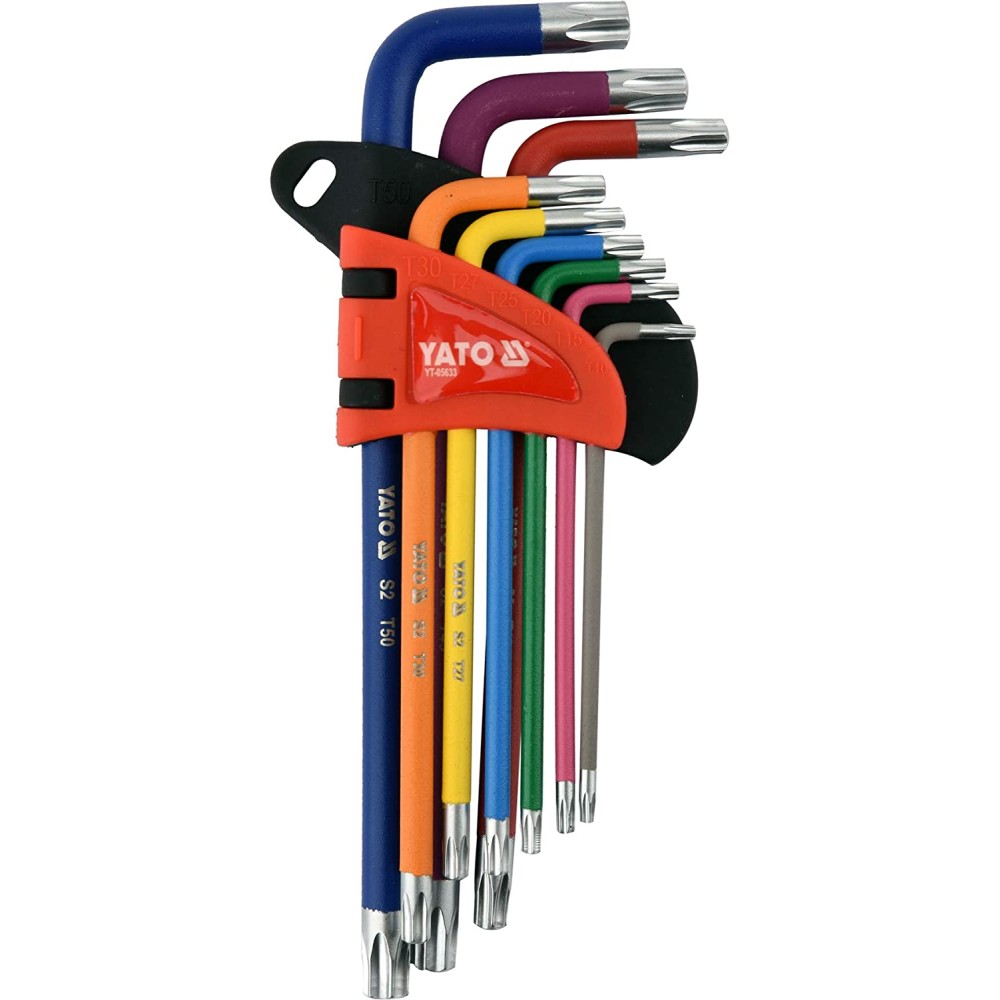 LONG TORX SET T10-T50 9PCS YATO