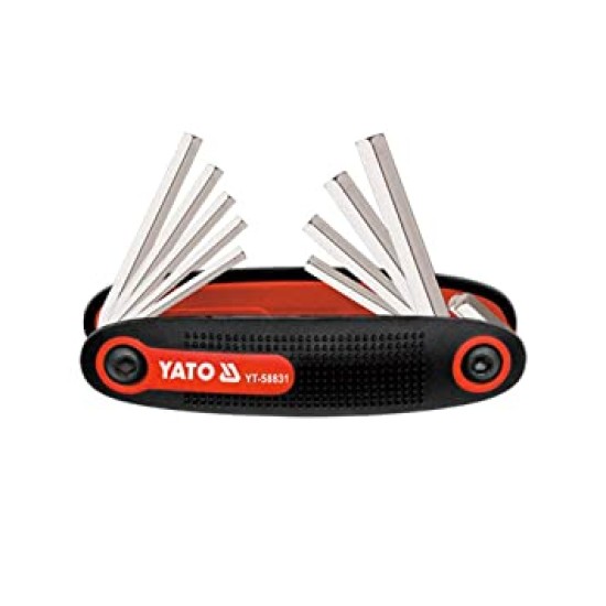 FOLDING TORX TAMPERPROOF KEY 9 PCS SET YATO