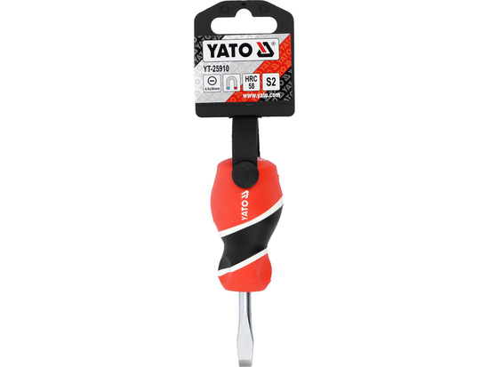 SCREWDRIVER SLOTTED SIZE: 6X38MM YATO