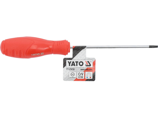 SLOTTED SCREWDRIVER 3 X 100 Mm YATO
