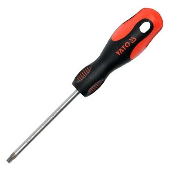 TORX SCREWDRIVER T9X75MM CRMO YATO