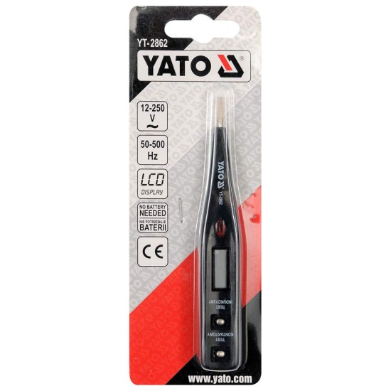DIGITAL VOLTAGE TESTER 12:250V YATO
