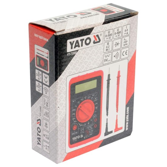 افوميتر ديجيتال 600 فولت YATO