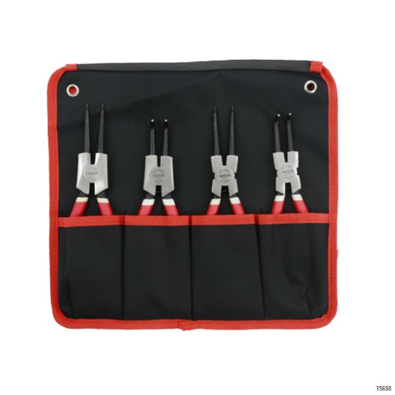 CIRCLIP PLIERS SET 225MM 4pcs YATO