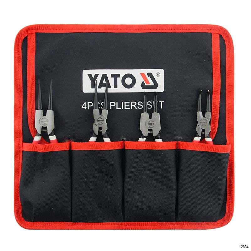 4 PCS CIRCLIP PLIERS SET 7" YATO