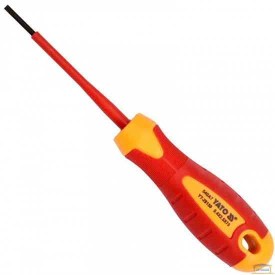 INSULATED SCREWDRIVER 1000V 2.5X75MM YATO
