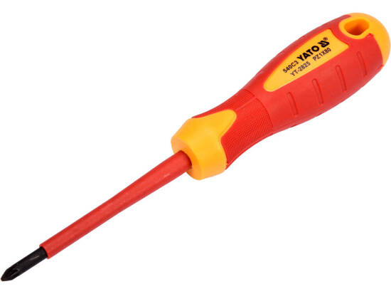 INSULATED SCREWDRIVER PZ1X80MM YATO