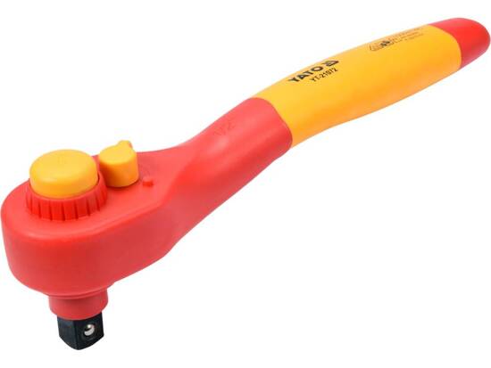INJECTION INSULATED REVERSIBLE RATCHET 1/2" YATO