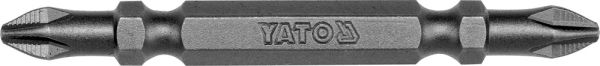 DOUBLE END BITS PH2-PH2 1/4"X65MM YATO