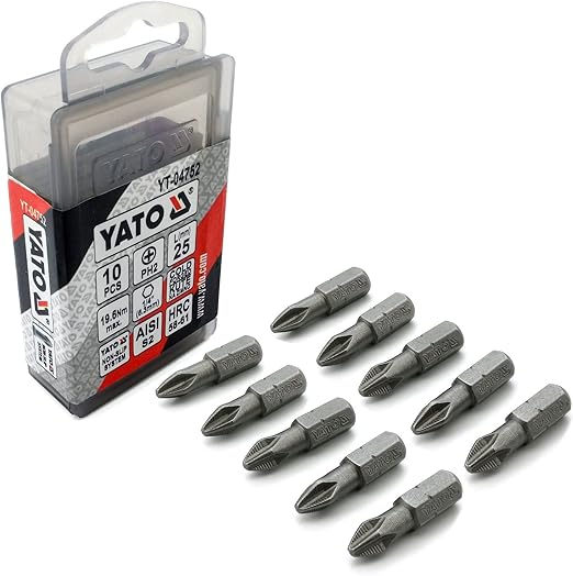 سن صليبه اتجاه واحد ph2*25 عدد 10 قطع  YATO