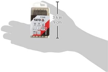 DE SCREWDRIVER BITS  1/4"X65 MM PH2-PH2 10 PCS YATO