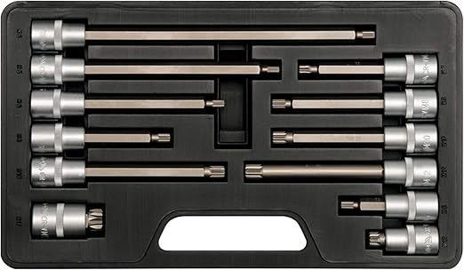 Bit Socket Set , 1/2”  - 12 Pcs YATO