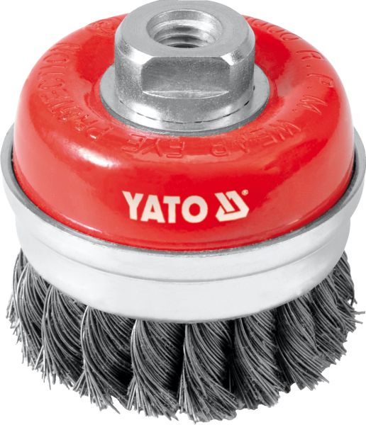 CUP BRUSH  DIAMETER: 75 Mm, SHANK: M14 YATO