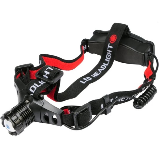 HEADLAMP WITH ZOOM 3W YATO