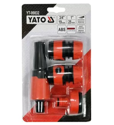 HOSE SET 4 PCS 3/4 AND 1 YATO