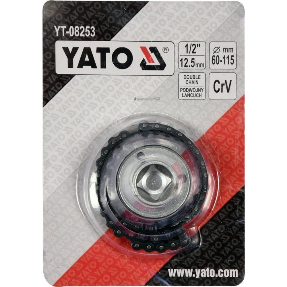 CHAIN OIL FILTER WRENCH 1/2" YATO
