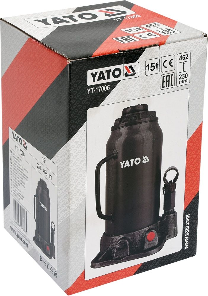 HYDRAULIC BOTTLE JACK 15T YATO