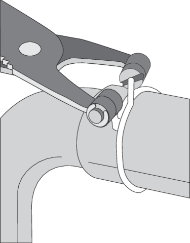 HOSE CLAMP PLIERS 45 ˚ YATO