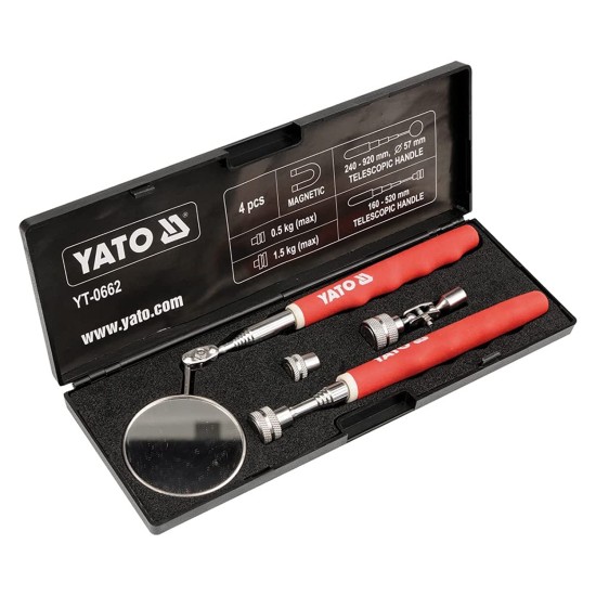 Telescopic Pick Up And Mirror Set YATO