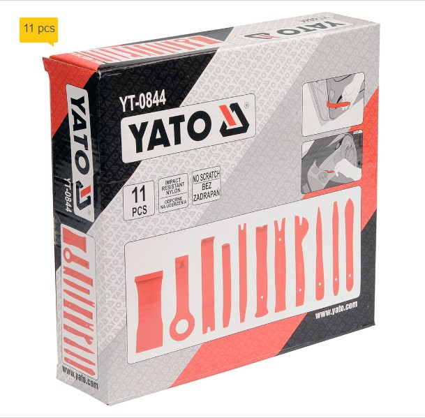 طقم ازاله كلبسات عفشه 11 قطعه YATO