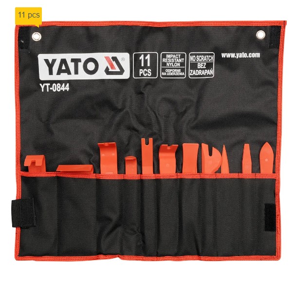 طقم ازاله كلبسات عفشه 11 قطعه YATO
