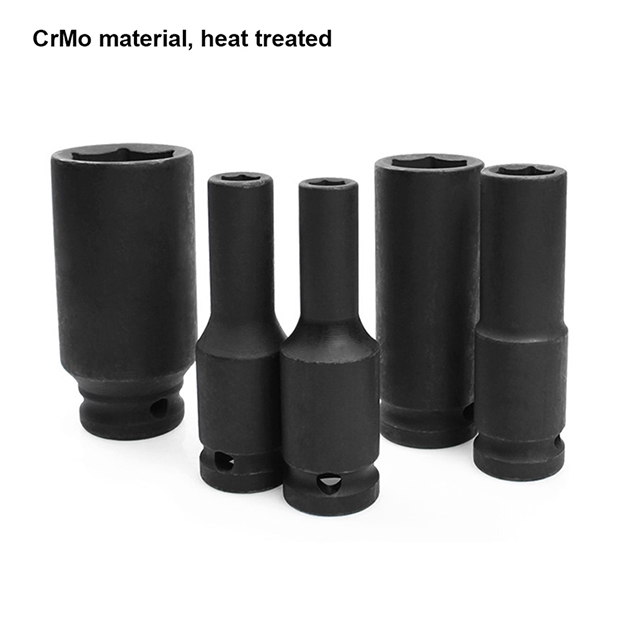 Impact Long Socket  1/2＂ 17 Mm HARDEN