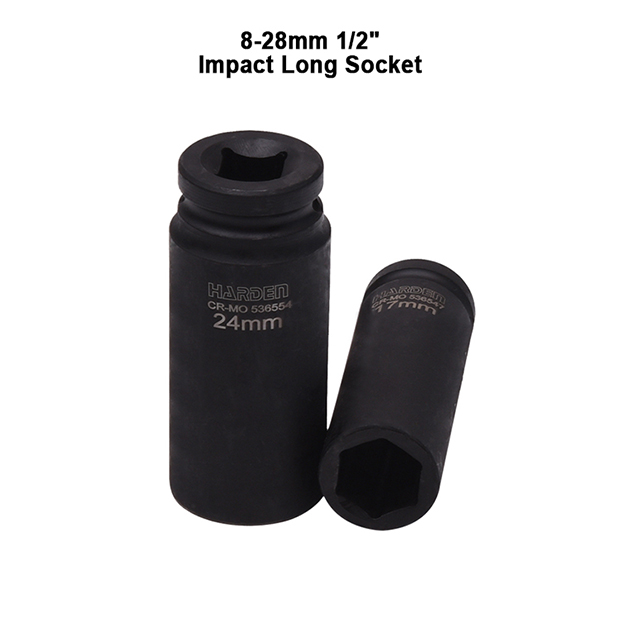 Impact Long Socket  1/2＂21 Mm HARDEN