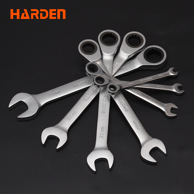Fixed Ratchet Combination Wrench 10 Mm HARDEN