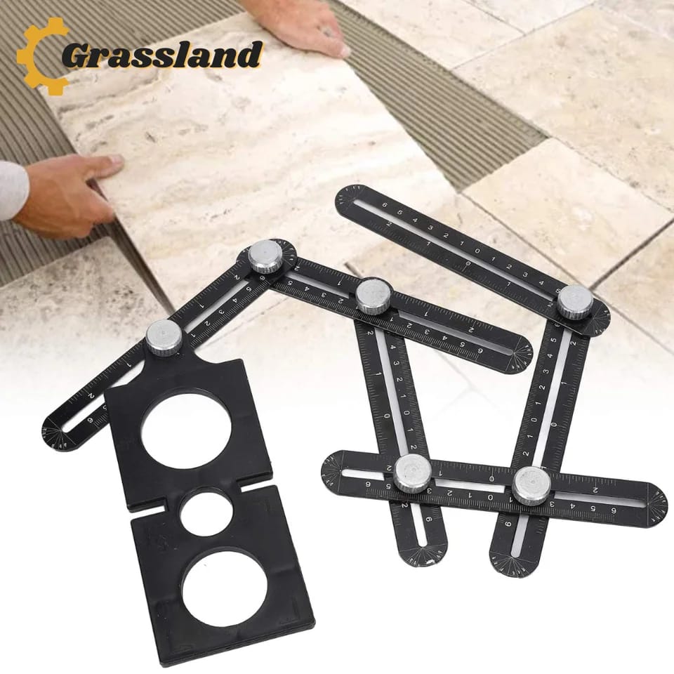 ِِِِِِِAluminum Alloy Fold Multi Angle Ruler Drill Bit Guide