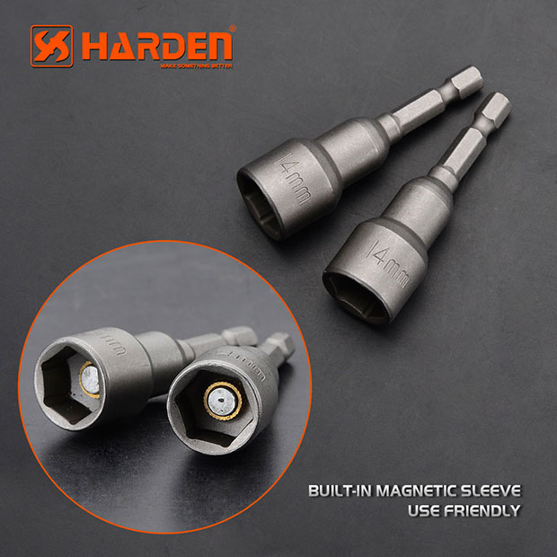 Magnetic Bits Card, 10 Mm, 5 Pcs Harden