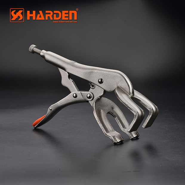 Professional Alloy Steel Lock-Grip Welding Clamp 10" HARDEN
