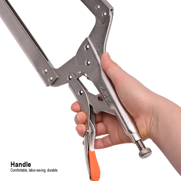 C-Clamp Lock Grip Plier 11＂ HARDEN