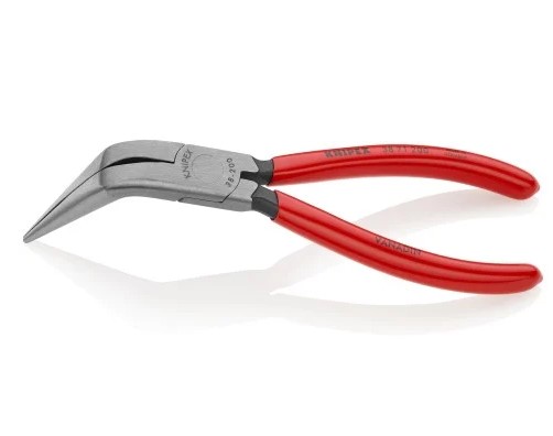 8" Long Nose 70° Angled Pliers Without Cutter Knipex