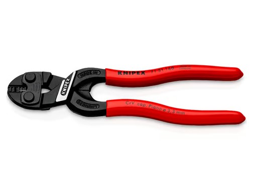 Compact Bolt Cutters With Recess In The Cutting Edge 160 Mm Knipex