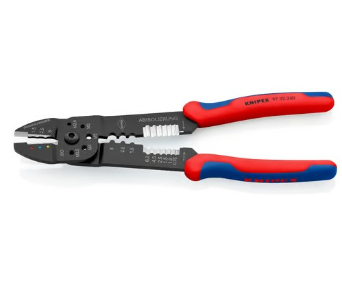 قصافه+ بنسه ترامل طول 240 مم  Knipex