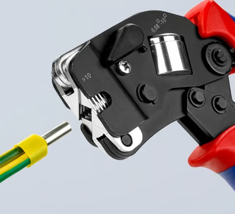 Self-Adjusting Crimping Pliers For Wire Ferrules 0.08-10 Mm Knipex