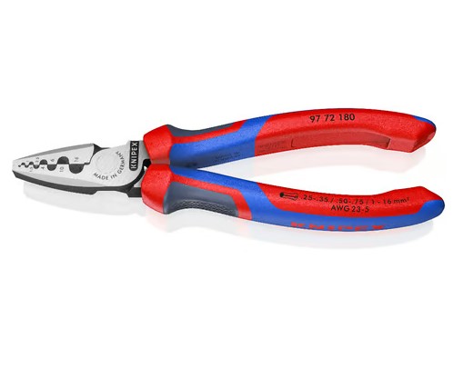 Crimping Pliers For Wire Ferrules Knipex