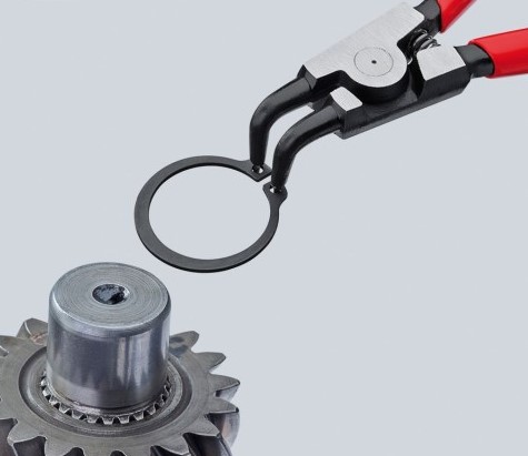 بنسه تيل طول 170مم مقاس من 19:60 مم بوز معووج  Knipex